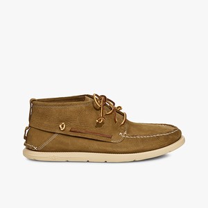 Ugg Beach Moc Chukka Men Moccasins Brown (6273VZFTR)